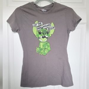 Disney Lilo & Stitch St. Patrick's Day T Shirt Size XS